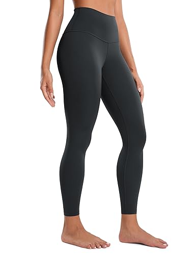 CRZ YOGA Butterluxe High Waisted Lounge Legging 25" - Workout Leggings for Women Buttery Soft Yoga Pants - Medium - Melanite