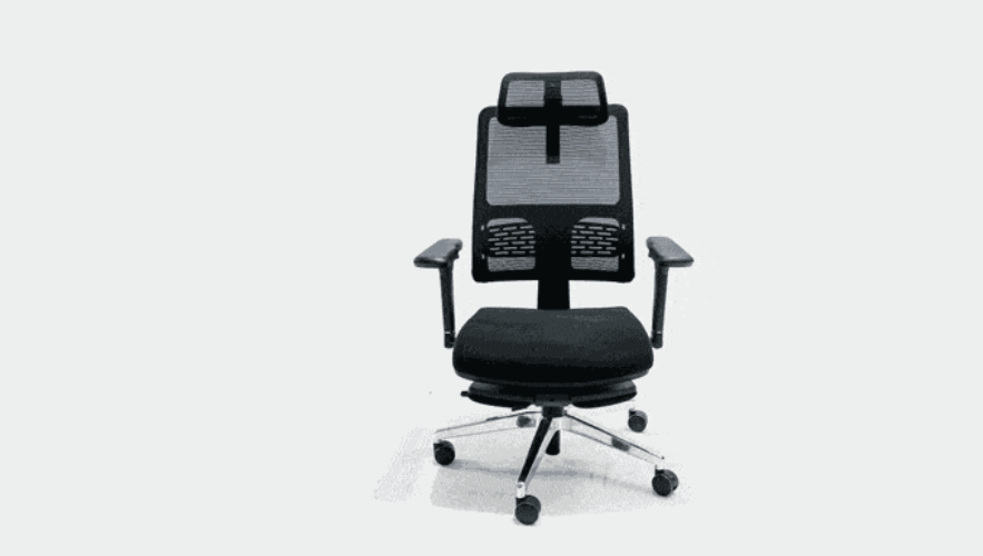 Newtral Magic H Pro Ergonomic Chair | With Detachable Desk / Black