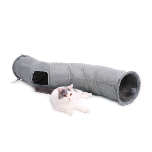 PAWZ Road Cat Tunnel Collapsible S Shape Cat Play Tube