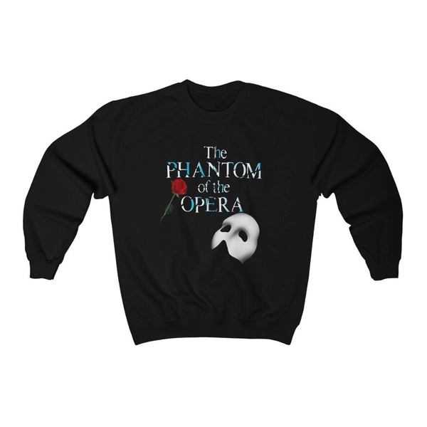 The Phantom of The Opera Black Sweatshirt 