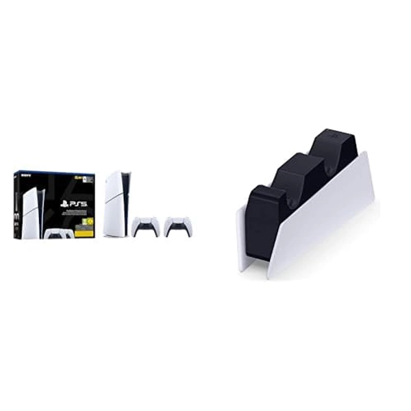 Playstation®5 (Digital Edition) Bundle mit zweitem DualSense™ Wireless-Controller & destation 5, usb
