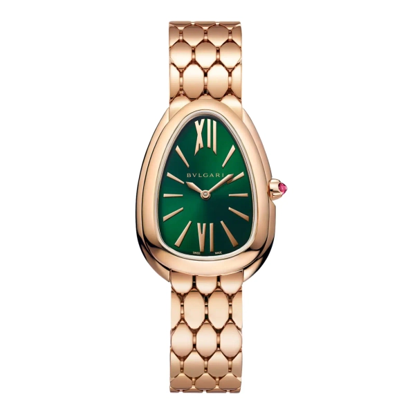 Serpenti Seduttori 33mm Ladies Watch - Green