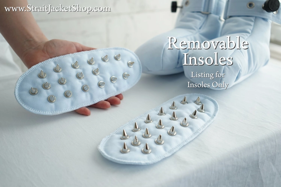 Removable Spiked Insoles for Booties (Insoles only - this listing does not come with the Booties)