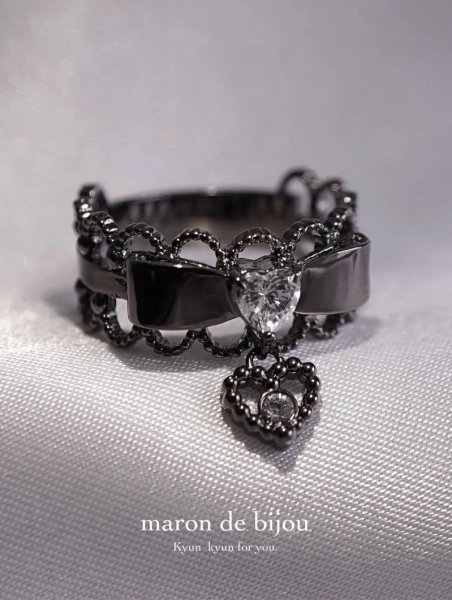  maron de bijou anillo