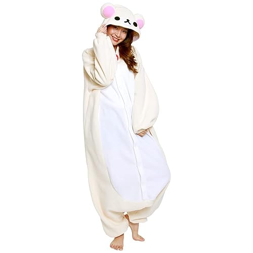SAZAC womens Onesie - Adults - Off-white