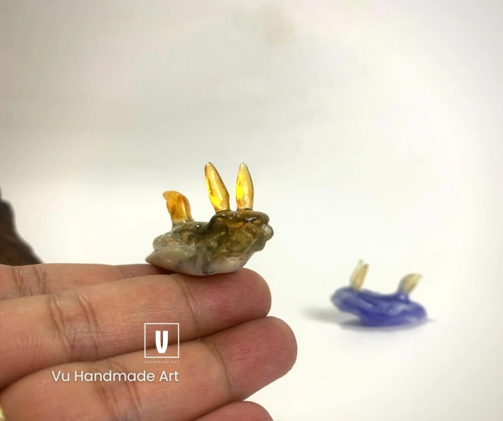 Shiny Nudibranch Sculpture