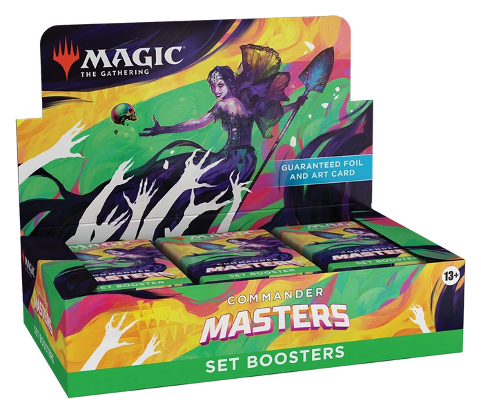 Commander Masters Set Booster Display Box