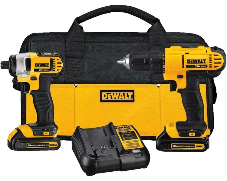 20V MAX Cordless Drill and Impact Driver Kit