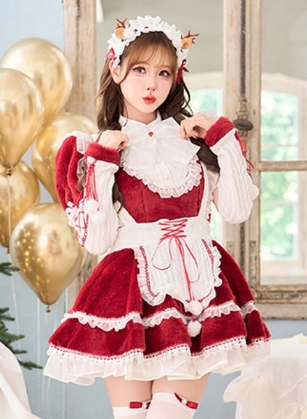 Christmas maid raindeer