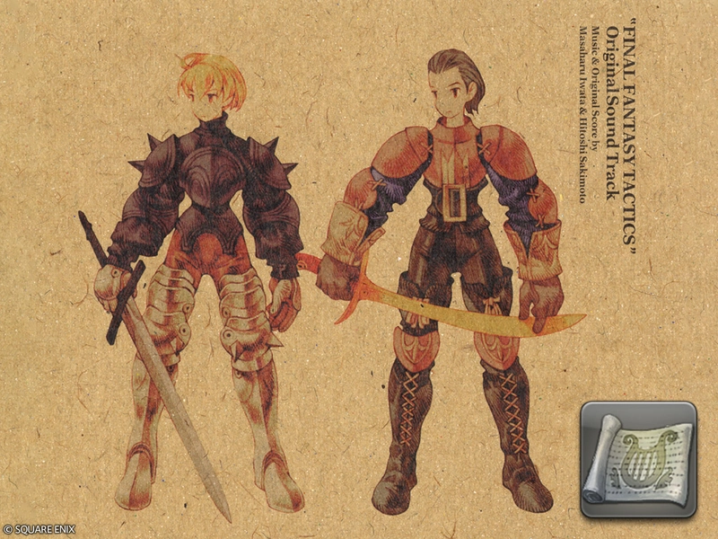 FINAL FANTASY TACTICS Orchestrion Roll Set | FINAL FANTASY XIV Online Store