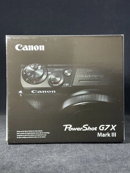 Canon PowerShot G7 X Mark III Digital Camera - Black, IN STOCK, FAST SHIPPING
