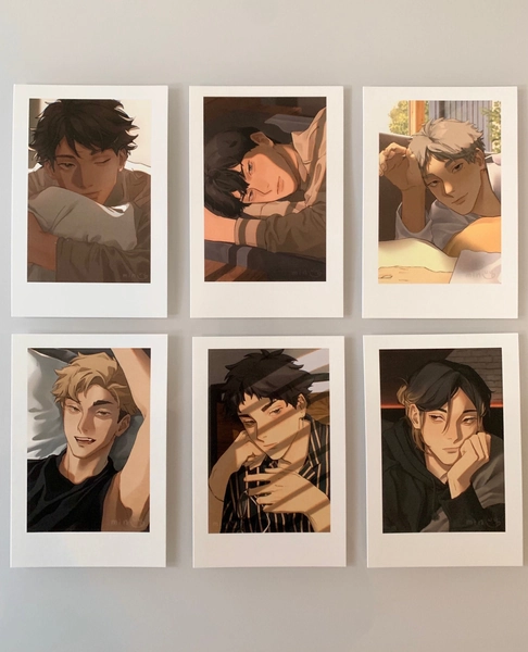 HQ Setter Squad "Polaroids" (postcard)