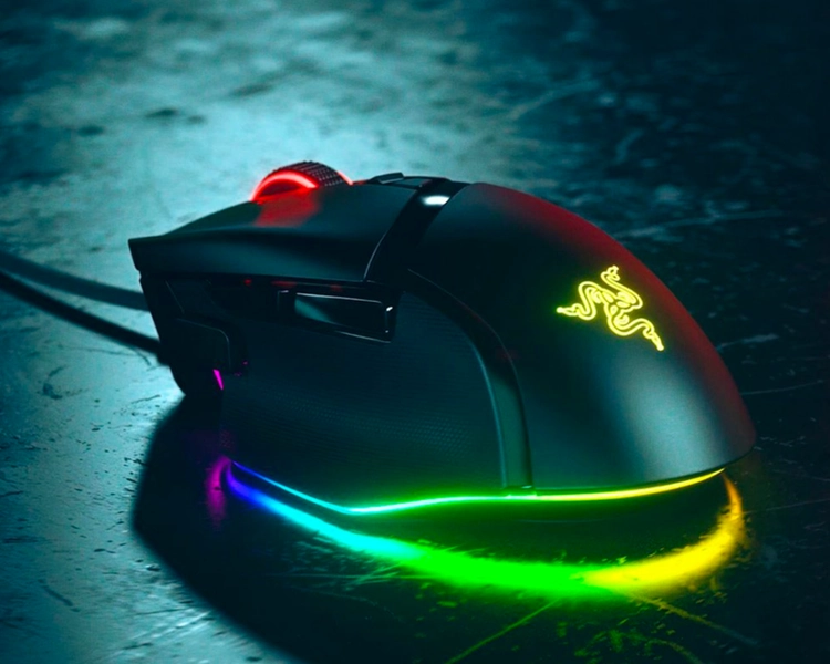Basilisk V3 Wired Optical Gaming Mouse with Chroma RBG Lighting