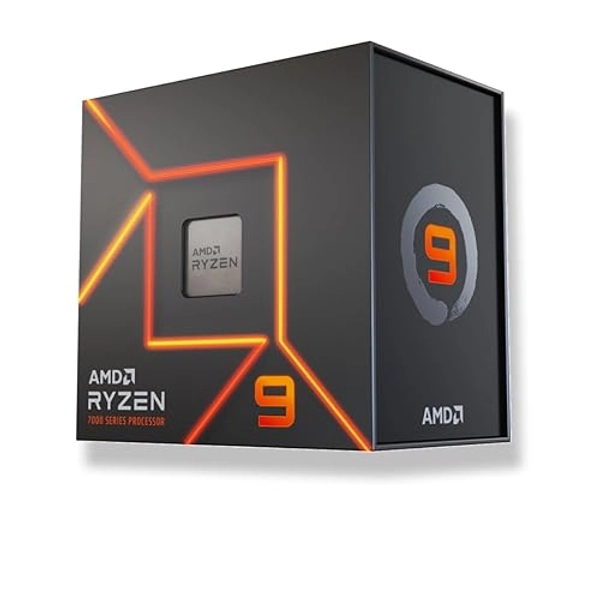 AMD Ryzen 9 7950X Processor, 16 Cores/32 Jailless Threads, Zen 4 Architecture, 64MB L3 Cache, 170W TDP, Up to 5.7 GHz Boost Frequency, Socket AMD 5, DDR5 & PCIe 5.0, No Heatsink