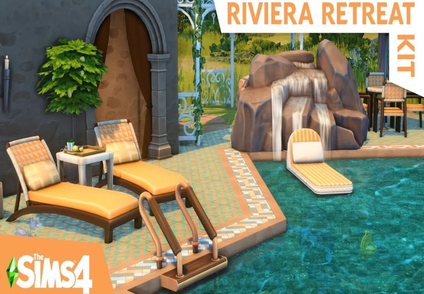 The Sims 4 - Riviera Retreat Kit DLC PC EA App CD Key