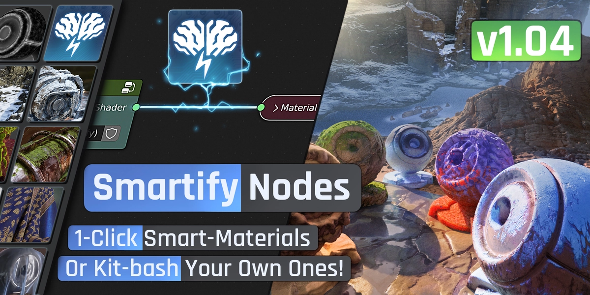 Smartify Nodes (Blender Addon)