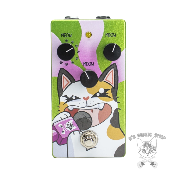 The Meowdulator - B's Music Shop Cat Synth Guitar Pedal 