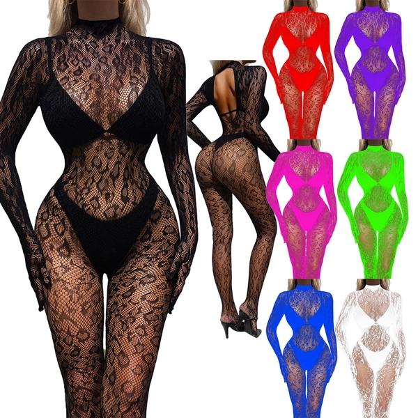Women‘s Fishnet Stretchy Bodystockings 