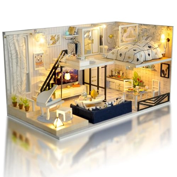 Miniature Doll house Loft House
