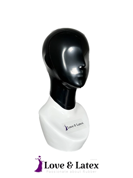 Latex Blackout Hood, Unisex, Stretch Fit, High Quality