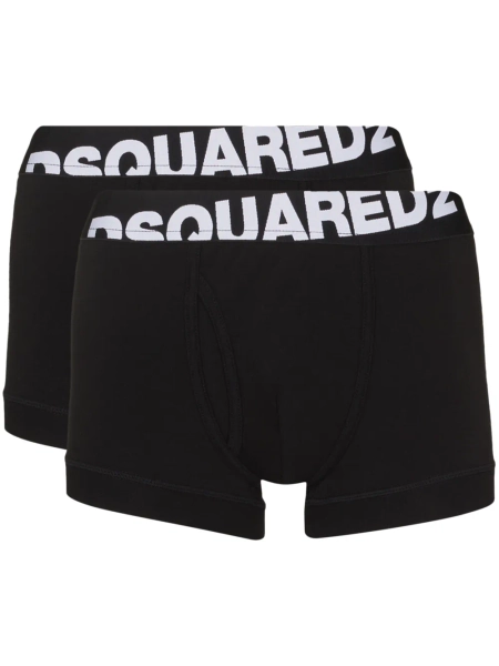 logo-waistband pack of two boxer shorts