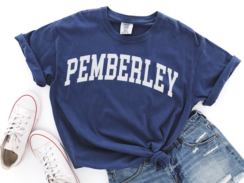 Pride and Prejudice Pemberley Bookworm Shirt, College Merch Reader Gift Idea, Comfort Colors