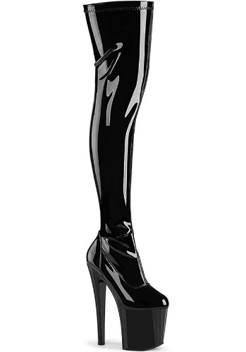 ENCHANT-3000 [Black] | PLATFORM HEELS [PREORDER] | US 05 [WOMENS]