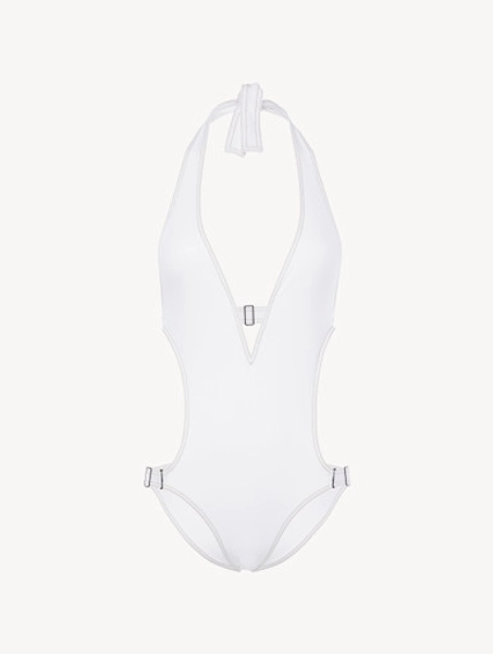 La Pearla Cut-out Swimsuit in White