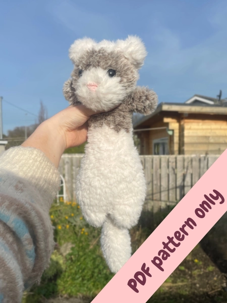 Floppy Ferret Crochet Pattern PDF - in English