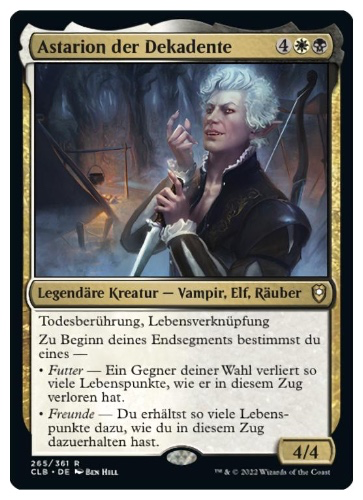 Astarion Commander Deck upgrade