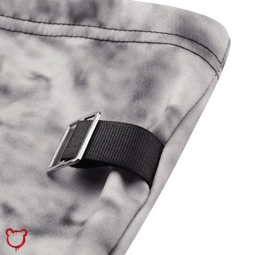 Tie Dye Punk Pants - Red / XXXL