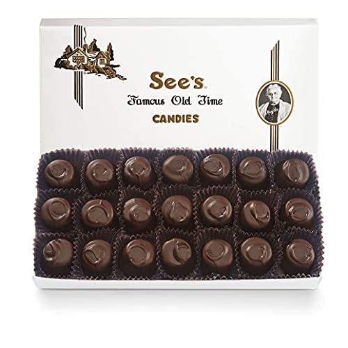 See's Candies Raspberry Candy (1 lb) (Pack of 1) | Cream | Dark | White Wrap