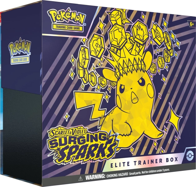 Pokemon SV8: Surging Sparks Elite Trainer Box Pikachu