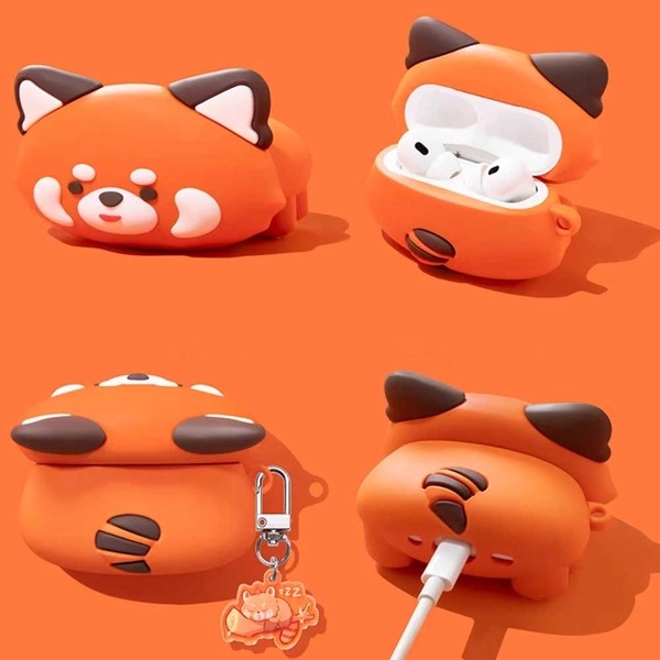 Red Panda AirPods Pro 2 Case Cute Red Panda Lover Gifts - AirPods 4
