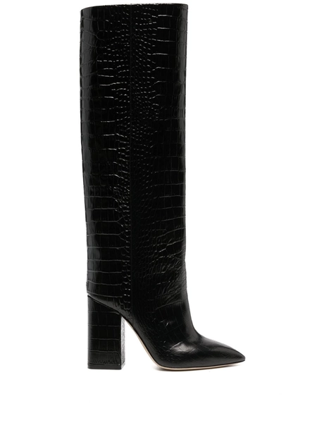 Anja 105mm leather boots