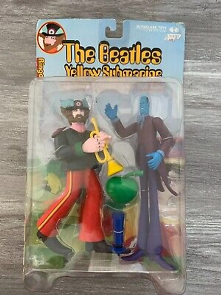 2000 BEATLES YELLOW SUBMARINE Ringo & Apple Bonker Action Figure MOC C-6.0  | eBay