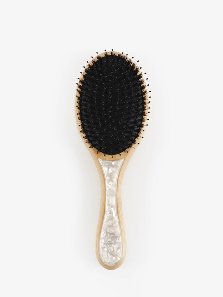 Белая расческа для волос – гладкость и натуральный уход | POEM D’AMOUR