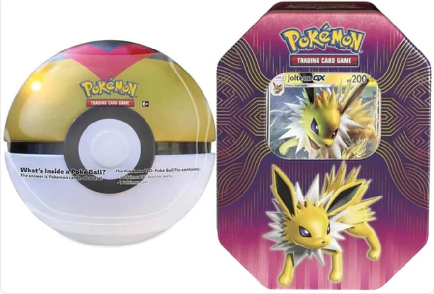 GX Tin & Pokeball Set