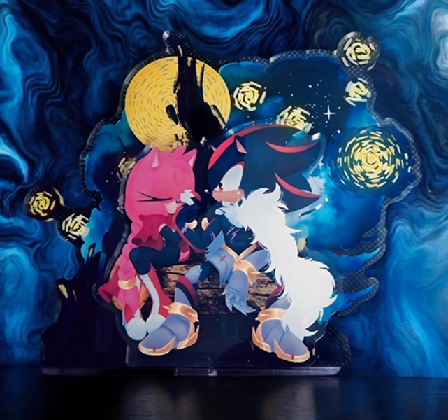 "Starry Night" Shadamy Standee