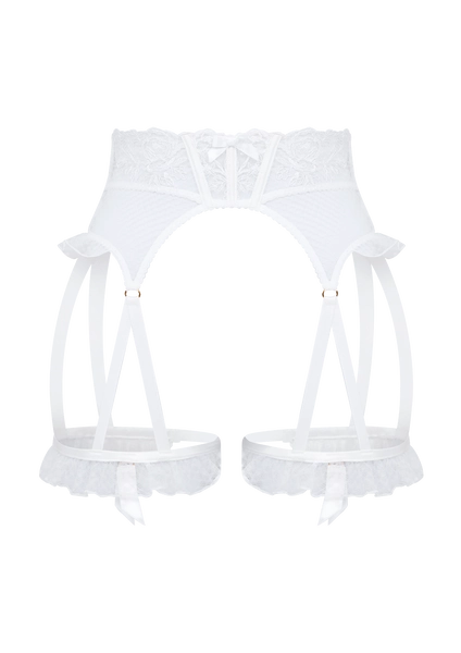 Rosia Suspender in White | By Agent Provocateur