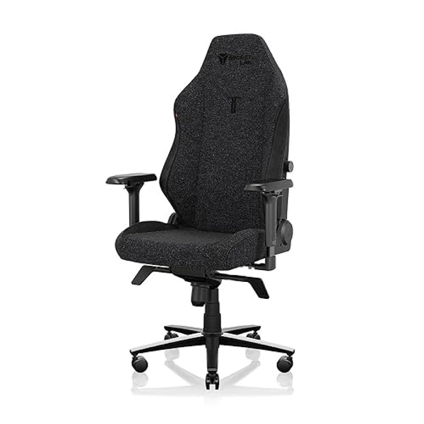 Secretlab Titan Evo Black3 Gaming Chair - Reclining, Ergonomic & Comfortable Computer Chair with 4D Armrests, Magnetic Head Pillow & 4-Way Lumbar Support - Black - Fabric
