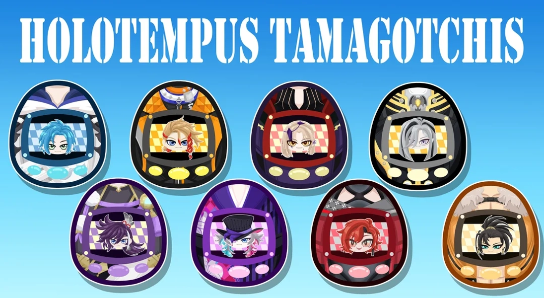 Holotempus Tamagotchi Charms Ready to Ship - Etsy