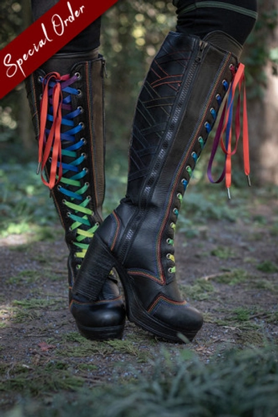 Women's Progress Leather Heels - Special Order 
