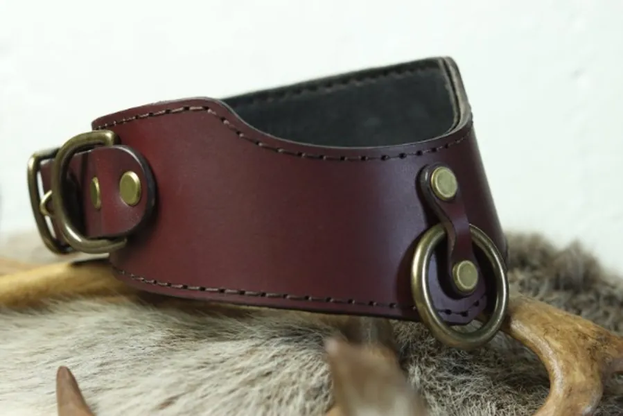 Posture Collar - Deerskin Lined