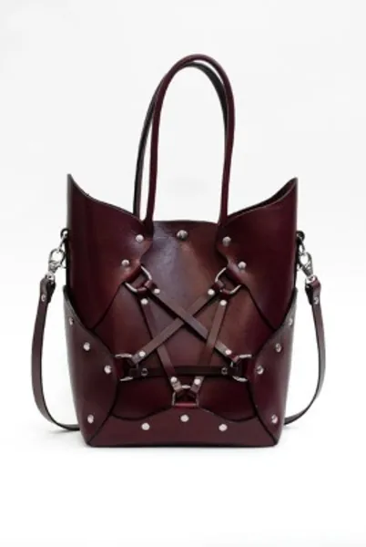 Pentagram Handbag - Oxblood