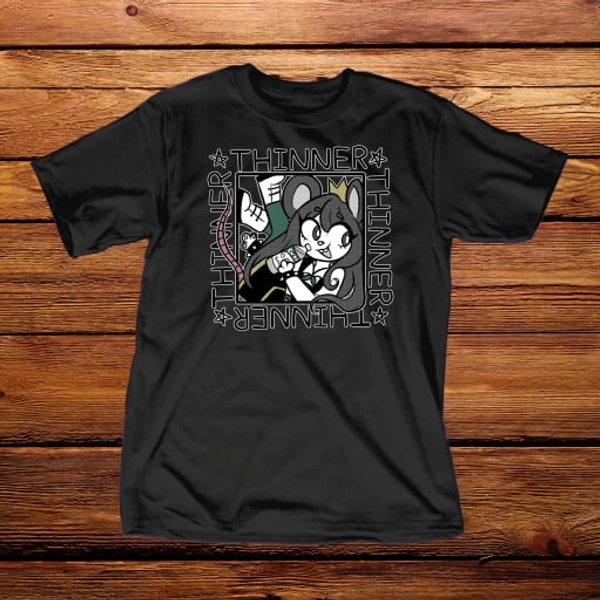 Niño Gamer | Thinner Playera Negra por @cukikuin