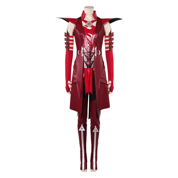 Marv Rivals Scarlet Witch Superhero Cosplay Fancy Dress Outfits Halloween Suits