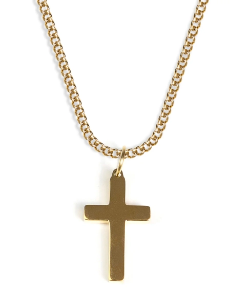 Cross Necklace (Gold)
