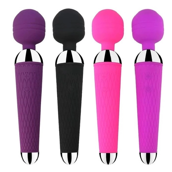 10 Powerful Frequency USB Rechargeable Wand AV Vibrator Clitoris Stimulator ~ Best Sex Toys in Nairobi | Eros Kenya