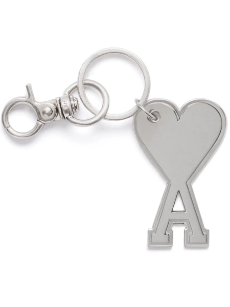 metallic logo charm keyring | OS